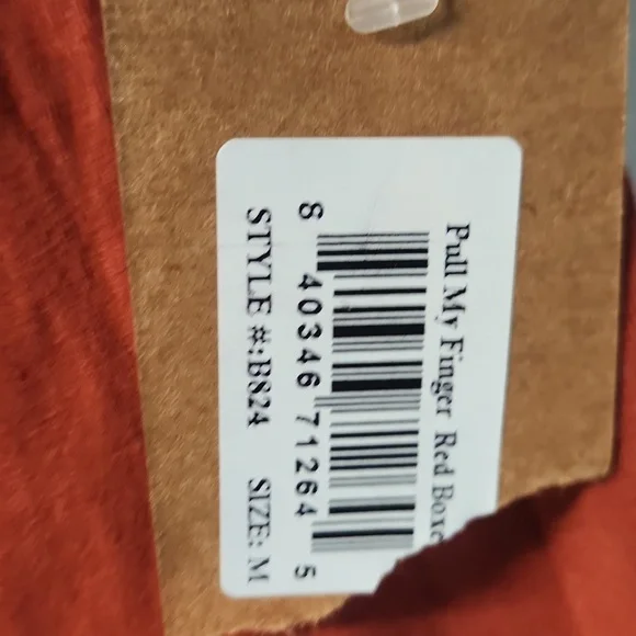 NWT Lazy One Pull my Finger Men's sz M Boxer - Picture 3 of 5